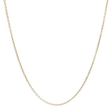 Gouden anker collier 14 kt, Ophalen of Verzenden, Nieuw