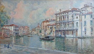 Antonio Reyna Manescau (1859-1937) - Gran Canal