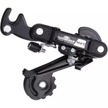 Sunrace Achterderailleur - 6/7-speed - lange kooi - staal..., Ophalen of Verzenden, Nieuw, Derailleur of Ketting