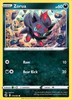 Zorua 170/264 (Fusion Strike), Ophalen of Verzenden, Nieuw, Losse kaart, Foil