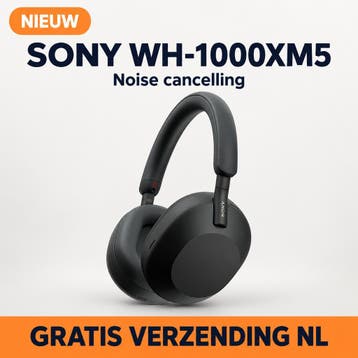Sony WH-1000XM5 koptelefoon | Noise cancelling | Nieuw, Verzenden, Nieuw, Multipoint, Zwart