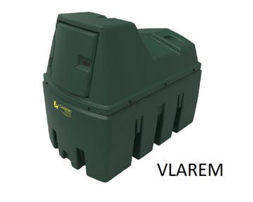 Dieseltank Carbery Vlarem premium 2.500 ltr horizontaal, Verzenden