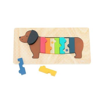 Vilac houten puzzel hond Andy Westf van €14,99 voor €7,49, Ophalen of Verzenden, Nieuw