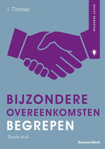 Bijzondere overeenkomsten begrepen 9789462127678, Boeken, Zo goed als nieuw