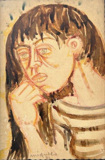Giuseppe Migneco (1903-1997) - Ritratto