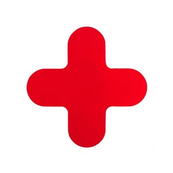Modulaire belijning - Rood - Vlak - Polyvinylchloride (PVC), Verzenden