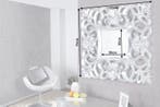 Elegante wandspiegel VENICE 75x75cm zilver antiek barokstijl, Ophalen of Verzenden, Nieuw