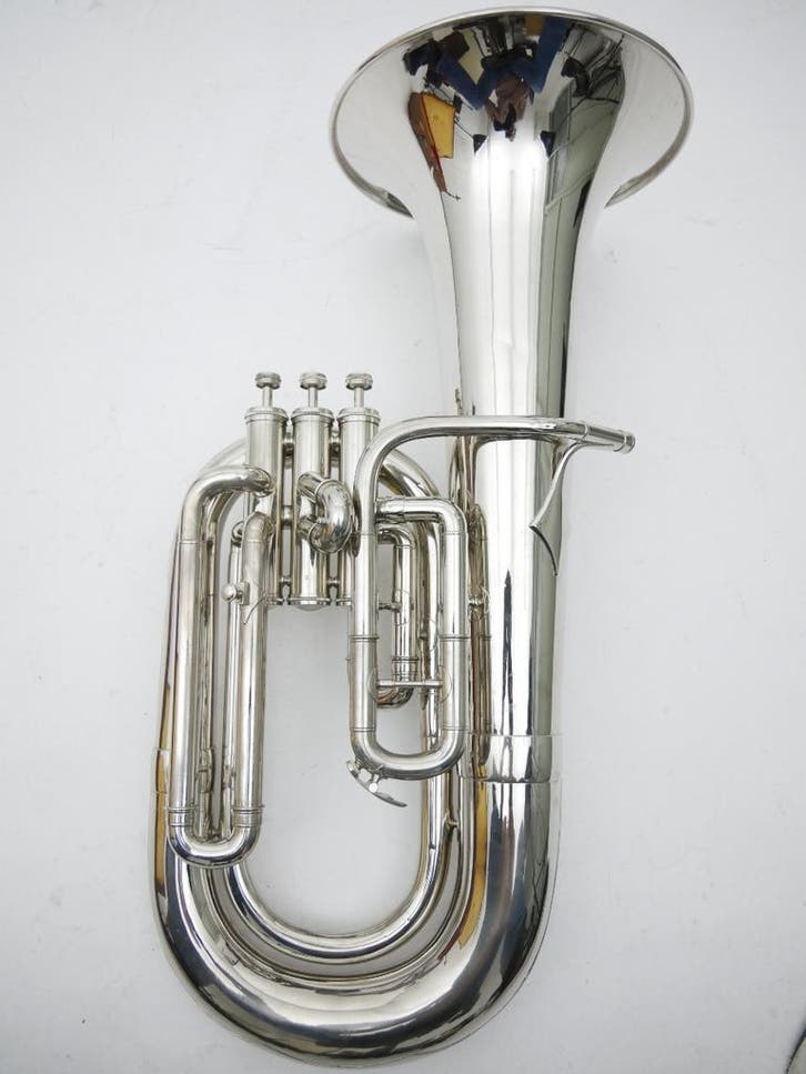 Euphonium F. Besson Model Brevete in goede staat, Muziek en Instrumenten, Blaasinstrumenten | Tuba's, Gebruikt, Ophalen of Verzenden