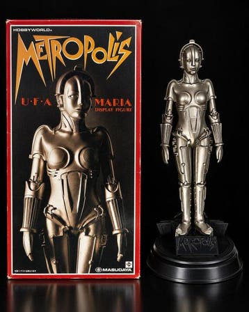 Masudaya - Action figure Metropolis Maria Robot Masudaya, Nieuw