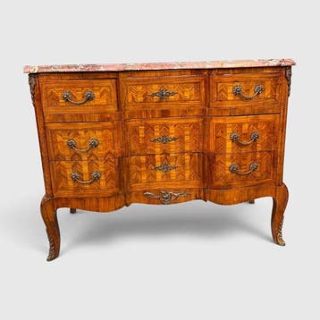 Ladekast - Hout - Louis XV-stijl commode