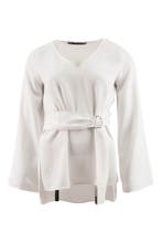 Zara T-shirt in maat XS Wit, Zara, Verzenden, Zo goed als nieuw, Wit