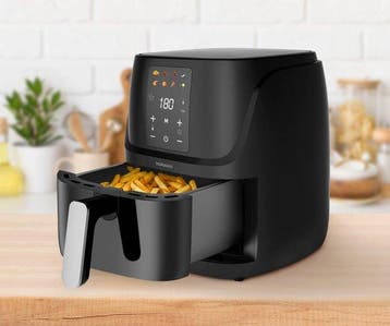 2dekans | Tomado TAF3010B - Airfryer - Heteluchtfriteuse - 3, Ophalen of Verzenden, Zo goed als nieuw