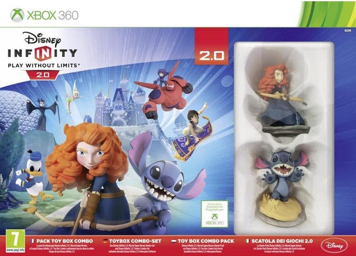 Disney Infinity 2.0: Toy Box Combo Pack Xbox 360, Spelcomputers en Games, Games | Xbox 360, Zo goed als nieuw, Ophalen of Verzenden