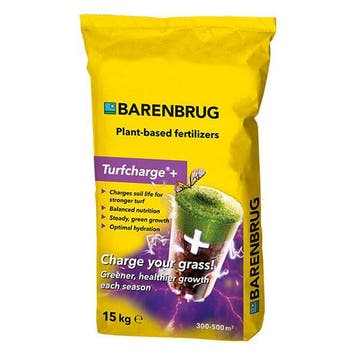 Gazonmest | Barenbrug | Turfcharge+ | 500 m² (15 kg), Verzenden, Nieuw