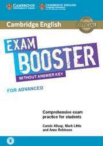 Cambridge English Exam Booster - Advanced Witho, Verzenden, Gelezen, Carole Allsop