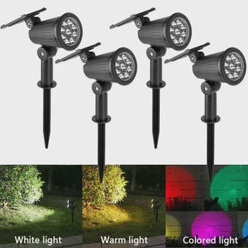 Solar LED Spot Verlichting - Waterdichte Buitenlamp voor Tui, Verzenden, Nieuw