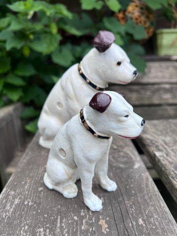 Decoratief ornament (2) - Europa - 2X Nipper Dog