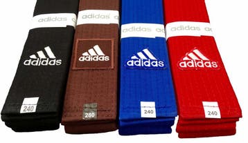Judoband Adidas Elite | Rood (Maat: 280), Verzenden, Nieuw, Judo, Vechtsportmateriaal