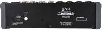Citronic CMB-10 Mengpaneel 4 Mono-ingangen 3-bands EQ, Verzenden, Nieuw, Overige merken