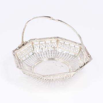 NO RESERVE - Henry Matthews - Bonbon mand - .925 zilver