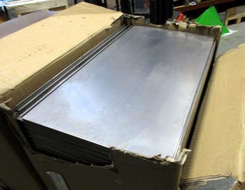 Legbord, Schap, Zink, B100 x D47cm, NIEUW