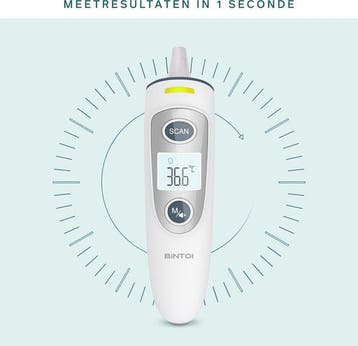 2dekans | BINTOI X210 -Digitale Oor Thermometer –, Ophalen of Verzenden, Zo goed als nieuw