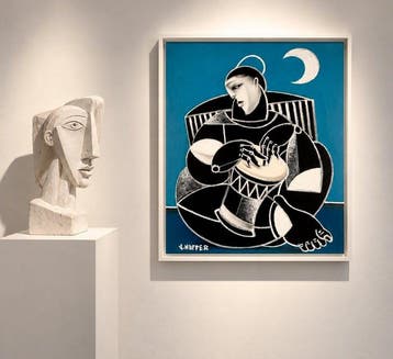 Jone Hopper - Le joueur de Darbouka, Antiek en Kunst
