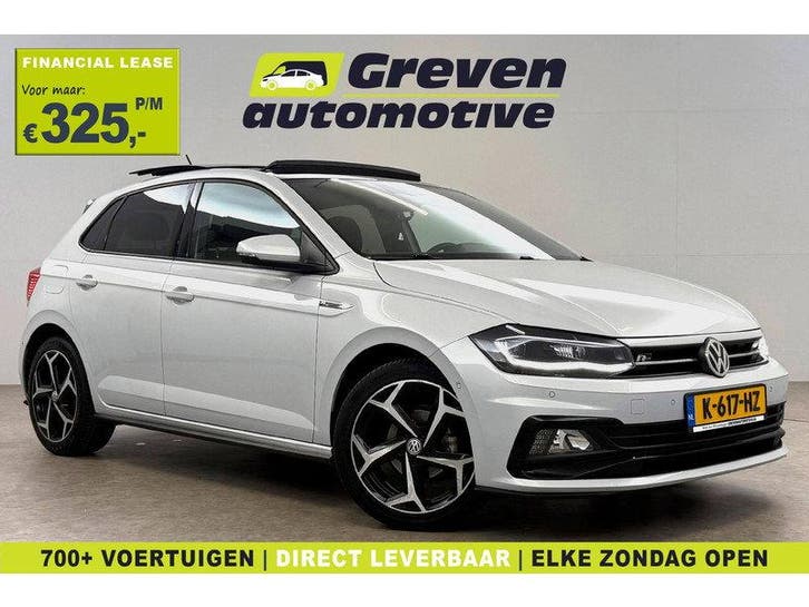 Volkswagen Polo 1.0 TSI R-Line | Pano | Virtual | Cruise |, Auto's, Volkswagen, Handgeschakeld, Hatchback, Benzine, Overige kleuren