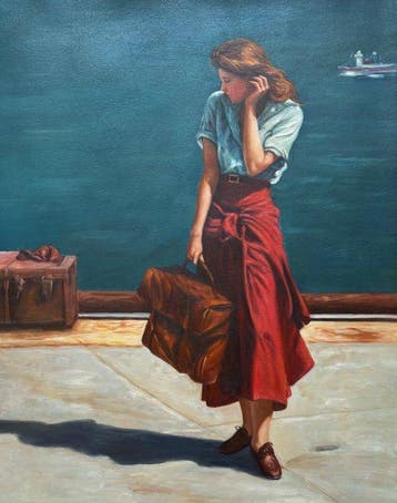 Elena Rigano (XXI) - Partenze al tramonto