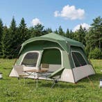 vidaXL Directe Tent Groen 340 x 280 x 190 cm, Verzenden, Nieuw, Tot en met 2