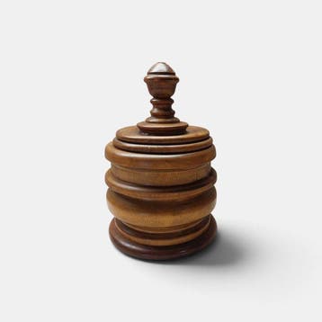 Tabakspot - Hout - Biedermeier tabakspot