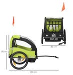 Fietskar Kinderen 2 Zitplaatsen met Gordels en Opbergruimte, Verzenden, Nieuw