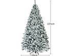 Coast Kunstmatige Kerstboom - Besneeuwd - 225 cm - Groen, Diversen, Kerst, Verzenden, Nieuw