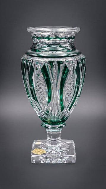 Val Saint Lambert - Vaas - Jupiter (H. 31 cm) - Kristal