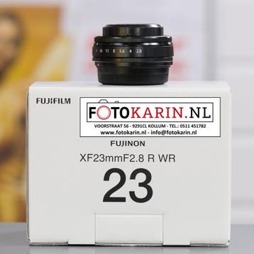 Fujifilm XF 23mm f2.8 R WR | nieuwstaat | Foto Karin Kollum, Fujifilm, Ophalen of Verzenden, Zo goed als nieuw, Fujifilm X-mount