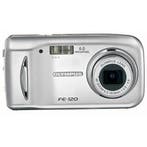 Olympus FE-120 Digitale Compact Camera - Zilver, Verzenden, Zo goed als nieuw