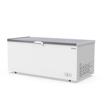 Sibero 650L Vrieskist Wit/RVS -18°C/-24°C 1810x765x840mm RVS, Ophalen of Verzenden, Nieuw in verpakking, Koelen en Vriezen