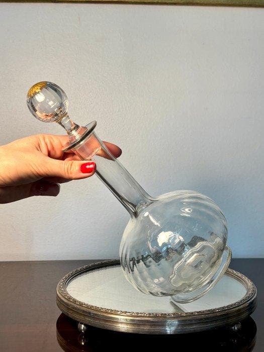 Legras & Cie., Attributed to - Karaf - Kristal, Antiek en Kunst, Antiek | Glas en Kristal