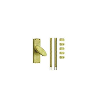 Raamespagnolet set 300cm - messing getrommeld, Verzenden, Nieuw