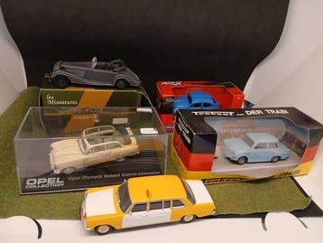Solido, Welly, Hachette, Vitesse 1:43 - Modelauto (5) -, Nieuw