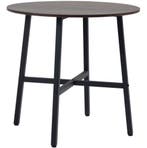 Nieuw Ronde Eettafel Vintage Look – Rustiek Bruin (80x76cm), Huis en Inrichting, Tafels | Sidetables, Verzenden, Nieuw, 25 tot 50 cm