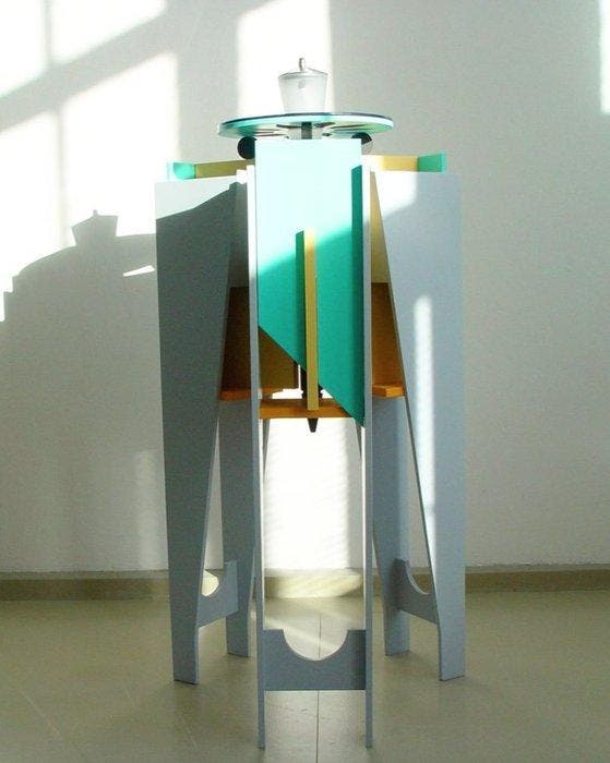 DEFRIESEMAATKAST - Jan Pieter De Graaf - Kast - Multiplex -, Antiek en Kunst, Kunst | Designobjecten