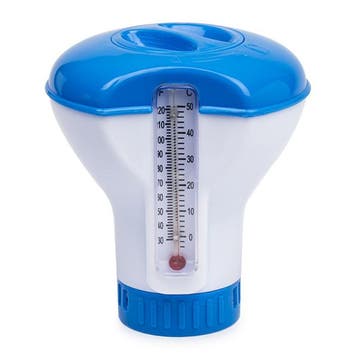 Chloordrijver met thermometer | Summer Fun | Klein, Tuin en Terras, Verzenden, Nieuw