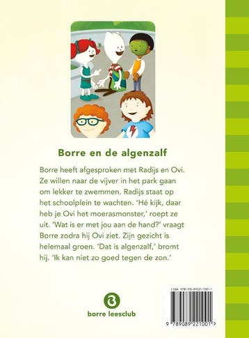 Borre en de algenzalf / De Gestreepte Boekjes 9789089221001, Boeken, Verzenden, Zo goed als nieuw, Jeroen Aalbers
