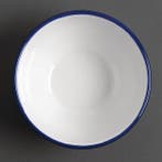 Emaille puddingschaaltje | RVS | 15,5cm | 6 stuks, Verzenden