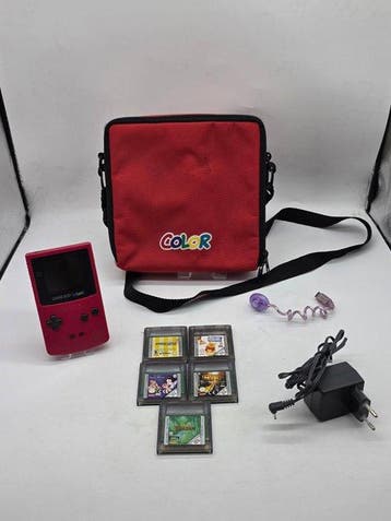 Nintendo - Gameboy Color - Berry Edition - Completely, Spelcomputers en Games, Nieuw