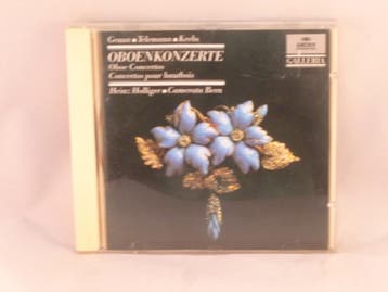 Graun , Telemann, Krebs - Oboenkonzerte / Heinz Holliger, Cd's en Dvd's, Ophalen of Verzenden, Zo goed als nieuw