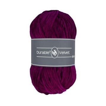 Durable Velvet 249 Plum - Haakgaren / Breigaren, Hobby en Vrije tijd, Breien en Haken, Ophalen of Verzenden, Nieuw, Breien of Haken