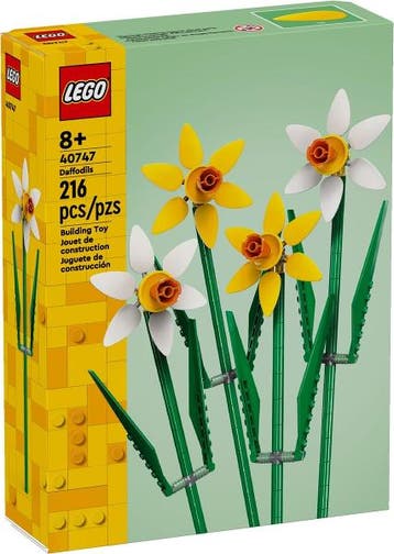 LEGO Botanicals Narcissen - 40747 (Nieuw), Kinderen en Baby's, Verzenden, Nieuw
