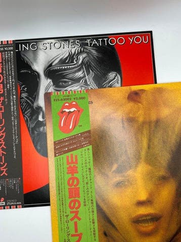 De Rolling Stones - Tattoo You; Goats Head Soup - Diverse, Nieuw in verpakking